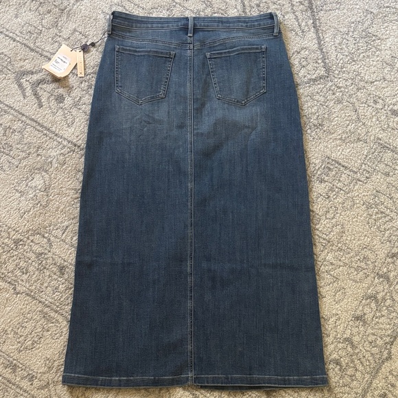 NYDJ Denim Midi Skirt Size 8 - Picture 7 of 9